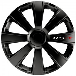 4 enjoliveurs 14" RS-T noirs Gorecki