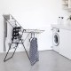 BRABANTIA Séchoir T à poser 20 mètres - noir mat