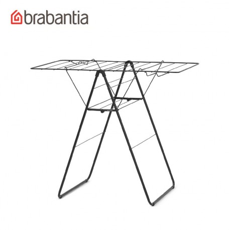 BRABANTIA Séchoir T à poser 15 mètres - noir mat
