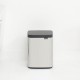 Poubelle murale BRABANTIA Bo Waste Bin 4L Acier brillant