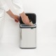 Poubelle murale BRABANTIA Bo Waste Bin 4L Acier brillant