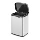 Poubelle murale BRABANTIA Bo Waste Bin 4L Acier brillant