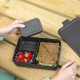 Boîte à lunch BRABANTIA avec compartiments - Gris foncé