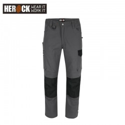 Pantalon HEROCK DERO anthracite/noir
