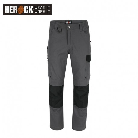 Pantalon HEROCK DERO anthracite/noir 