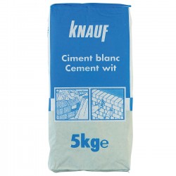 KNAUF Ciment blanc 5kg