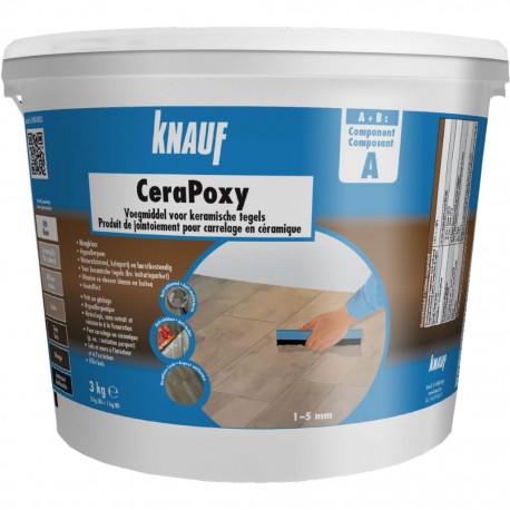 KNAUF cerapoxy blanc 3 Kg