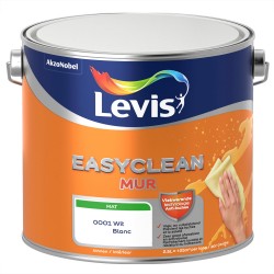 LEVIS Easyclean mur mat blanc 2,5L