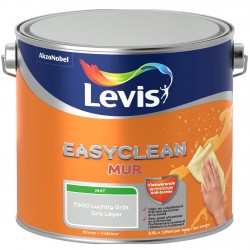 LEVIS Easyclean mur mat gris léger 2,5L