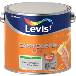 LEVIS Easyclean mur mat sable léger 2,5L