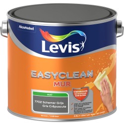 LEVIS Easyclean mur mat gris crépuscule 2,5L