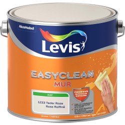 LEVIS Easyclean mur mat rose raffiné 2,5L