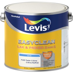 LEVIS Easyclean laque bois crème raffiné 2,5L