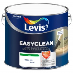 LEVIS Easyclean taches noires mat blanc 2,5L