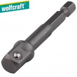 Embout porte douille 1/4 vers 3/8" WOLFCRAFT
