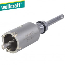 Trépan SDS+ en carbure pour béton WOLFCRAFT Ø40mm