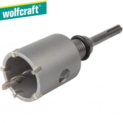 Trépan SDS+ en carbure pour béton WOLFCRAFT Ø50mm