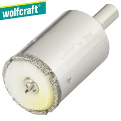 Trépan diamant pour carrelage WOLFCRAFT Ø35mm