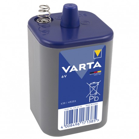 VARTA 1 pile 6V 4R25 à ressort