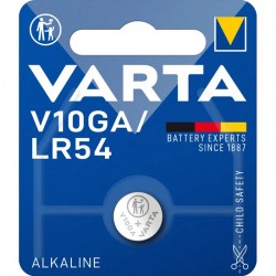 VARTA 1 pile bouton V10GA/LR54/LR1130