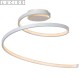 VIOLETTA plafonnier torsadé LED blanc