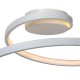 VIOLETTA plafonnier torsadé LED blanc