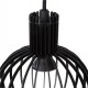 MIKAELA suspension noir 3xE14
