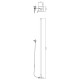 DONETT lampadaire RGB 150cm