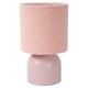 WOOLLY lampe de table rose 16cm