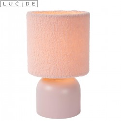 WOOLLY lampe de table rose 16cm
