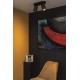 PUNCH barre 2 spots orientables noir GU10