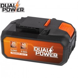 DUAL POWER batterie 40V 2,5Ah