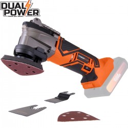 DUAL POWER multitool oscillant 20V - sans batterie