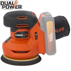 DUAL POWER ponceuse excentrique 20V - sans batterie