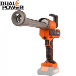 DUAL POWER pistolet à mastic 20V - sans batterie