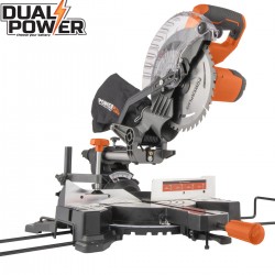 DUAL POWER scie à onglet télescopique 20V - sans batterie