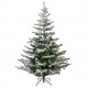 Sapin Liberty enneigé vert/blanc 180 cm