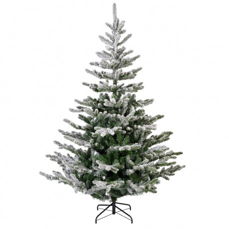 Sapin Liberty enneigé vert/blanc 180 cm