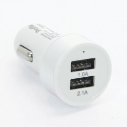 Chargeur double USB 2,1A/1A A allume-cigare PROFILE
