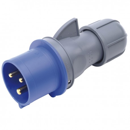 Fiche femelle CEE 2P+T 2200V 16A