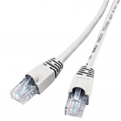 Câble UTP RJ45 5m blanc PROFILE