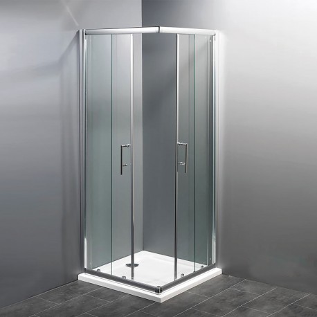PACK douche d'angle carrée