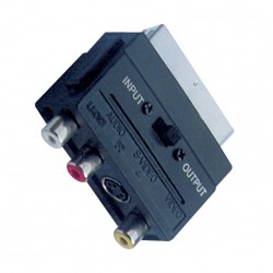 Adaptateur péritel vers RCA/S vidéo PROFILE