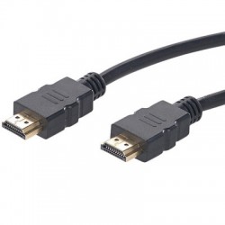 Câble HDMI GOLD HQ 1,8 mètre noir PROFILE