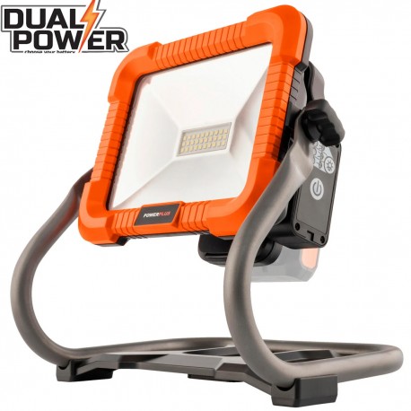 DUAL POWER projecteur LED portable 20V 2700 lm - sans batterie