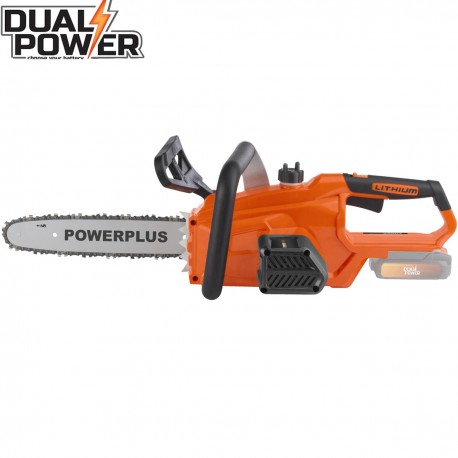 DUAL POWER tronçonneuse sans fil 30cm 20V - sans batterie