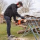 DUAL POWER tronçonneuse sans fil 30cm 20V - sans batterie