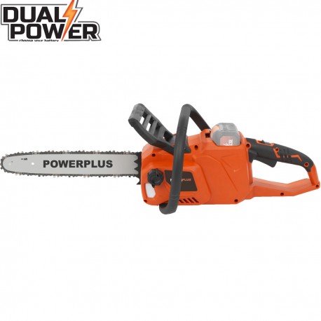 DUAL POWER tronçonneuse sans fil 35cm 40V - sans batterie