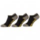 Pack 3 paires chaussettes basses APPOLO WORKER 39/42