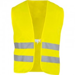 Veste de sécurité jaune fluo taille standard